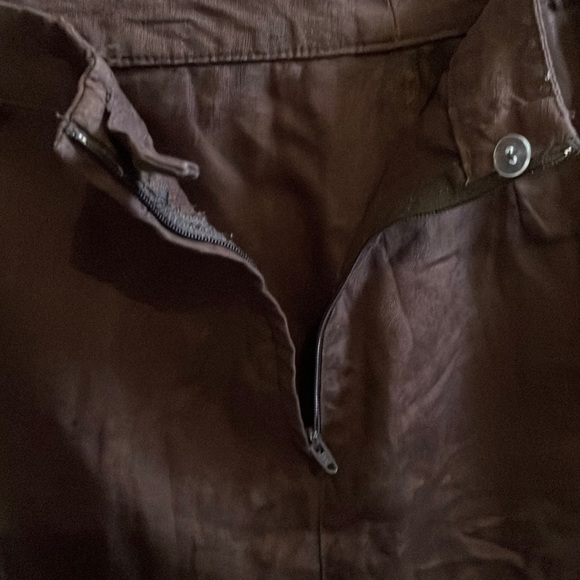 Brown skirt. Size 6. H&M brand - Picture 4 of 8